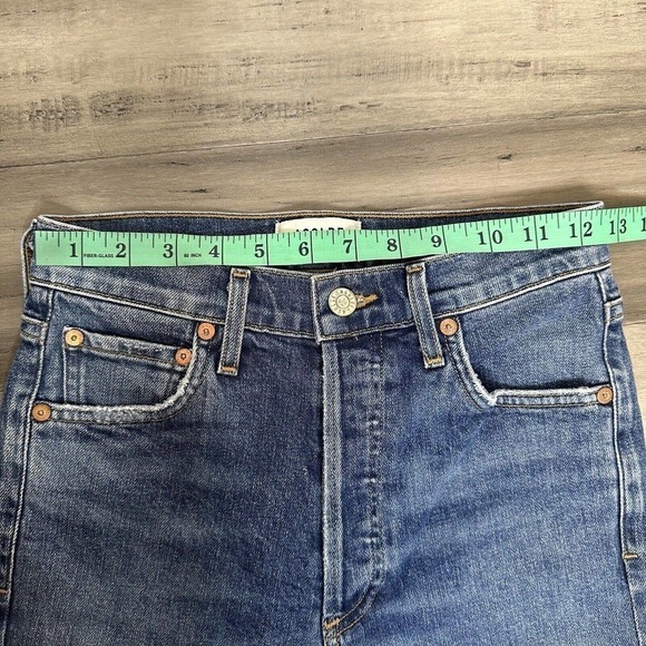 Agolde Nico Skinny High Rise Ankle Jeans Women's Size 24 - Picture 7 of 9